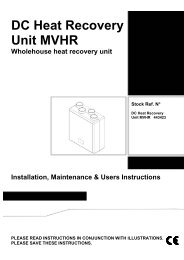 Fitting and Wiring Instructions 442920D.pdf - Vent-Axia