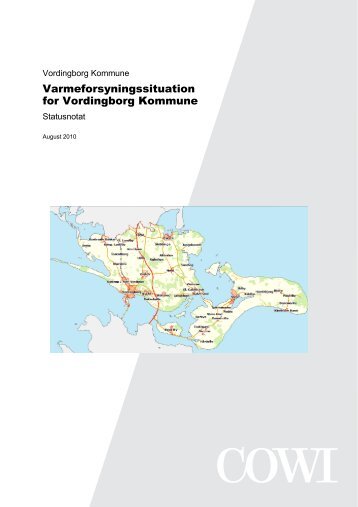 Varmeforsyningssituation for Vordingborg Kommune