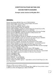 COMITÃ DE PILOTAGE NATURA 2000 DOCOB ... - La Teste de Buch