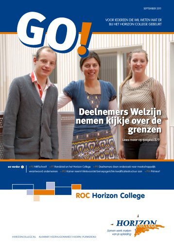 Go! September 2011 - Horizon College
