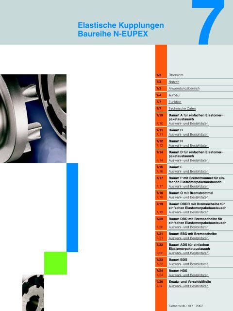 Flender Standardkupplungen - Industria de Siemens