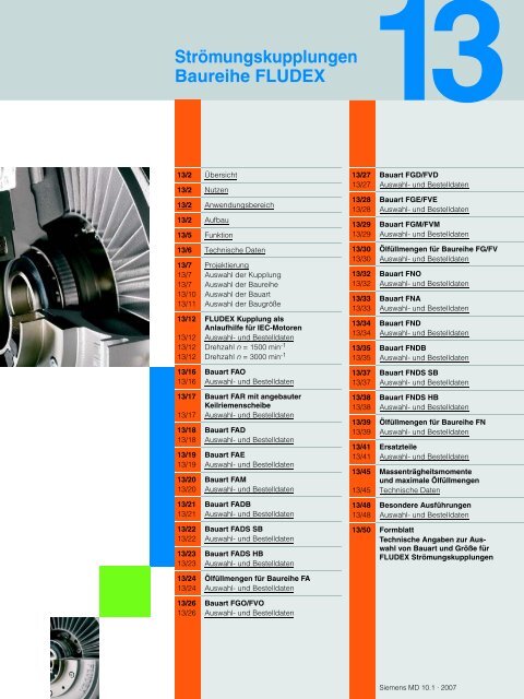 Flender Standardkupplungen - Industria de Siemens