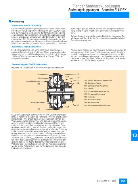 Flender Standardkupplungen - Industria de Siemens