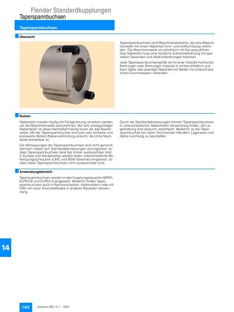 Flender Standardkupplungen - Industria de Siemens