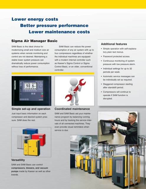 Sigma Air Manager Series - Kaeser Compressors