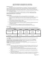 Anesthesiology Rotation Guide - OhioHealth