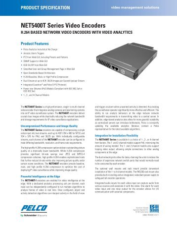 NET5400T Series Video Encoders