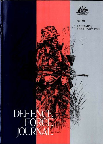 ISSUE 80 : Jan/Feb - 1990 - Australian Defence Force Journal