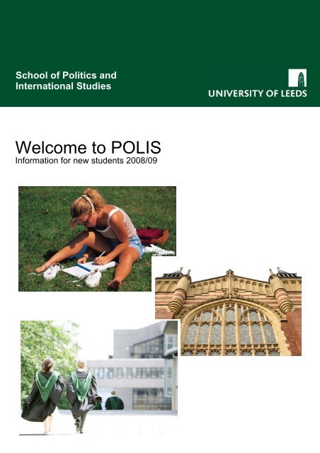 Welcome to POLIS - School of Politics International Studies ...