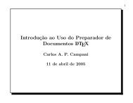 Tutorial de LaTeX - Rede Linux IME-USP