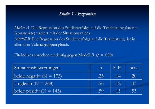 ValiditÃ¤t kognitiver Tests als Funktion der Valenz von Test- und ...