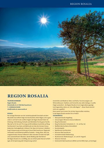 region rosalia - Tiscover