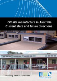 Off-site manufacture in Australia: Current state and future ... - CIB