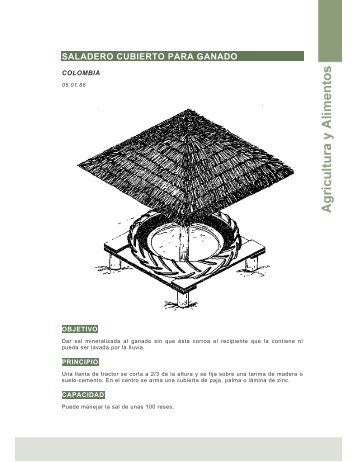 Saladero cubierto para ganado (Colombia ) - Ideassonline.org