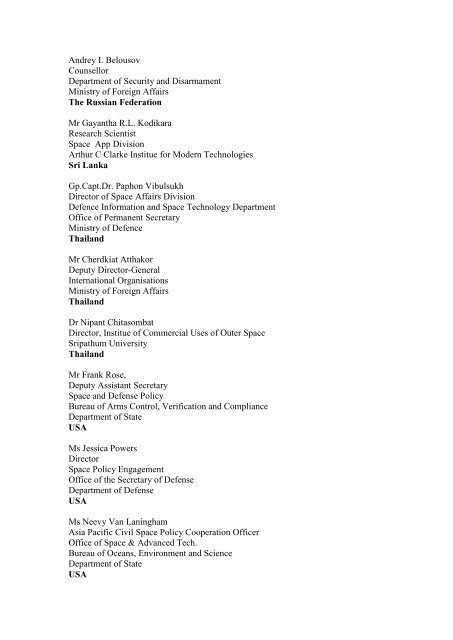 Annex 2 - List of Participants.pdf - ASEAN Regional Forum