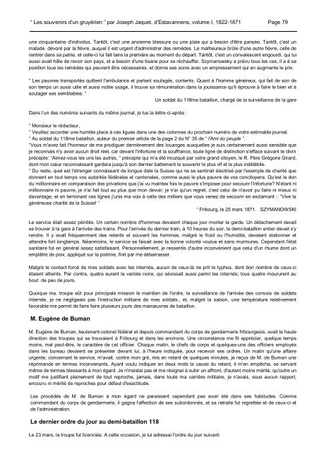 â Les souvenirs d'un gruyÃ©rien â par Joseph Jaquet, d ... - pharisa.ch