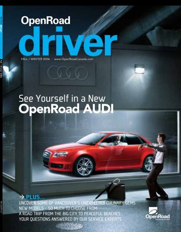 OpenRoad Audi - OpenRoad Driver