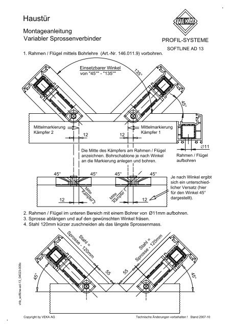 softline ad 13 - Veka