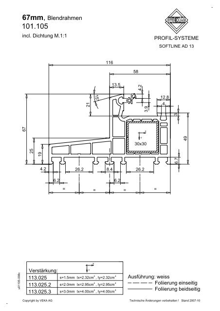 softline ad 13 - Veka