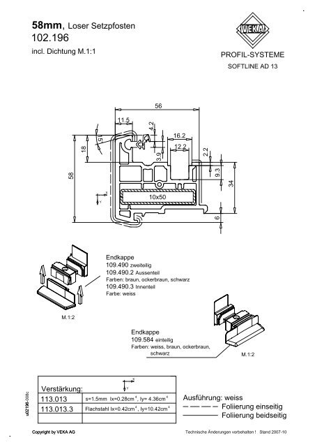 softline ad 13 - Veka