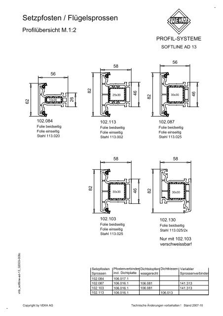 softline ad 13 - Veka