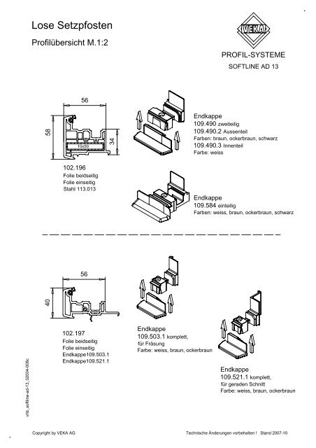 softline ad 13 - Veka