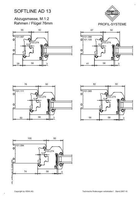 softline ad 13 - Veka