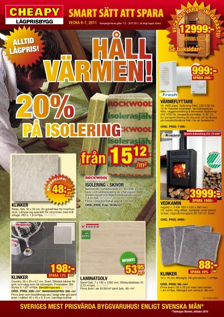 GÖR-DET-SJÄLV! Sätt kakel & klinker, folder finns i din butik - Cheapy