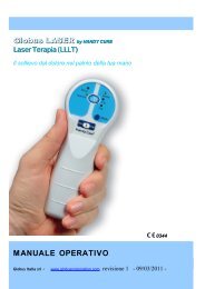 Globus LASER by HANDY CURE MANUALE OPERATIVO