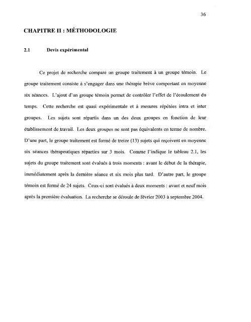 ThÃ©rapie brÃ¨ve auprÃ¨s de travailleurs du RÃ©seau de la SantÃ© et des ...