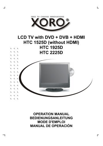 DVD-Player - Service - Xoro