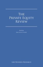 The Private Equity Review - ENS