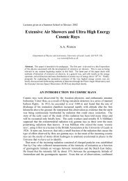 Extensive air showers and ultra-high energy cosmic rays