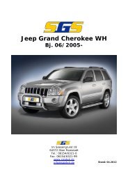 Jeep Grand Cherokee WH Bj. 06/2005 - SGS