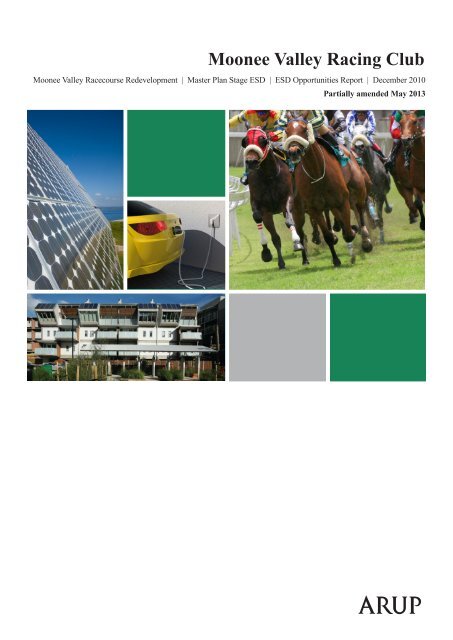 7.Arup - ESD Opps Summary Report.pdf - Moonee Valley Racing Club