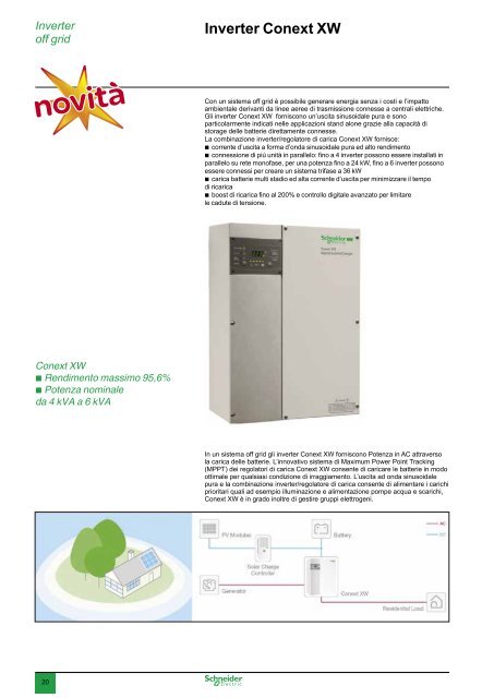 Soluzioni per Impianti Fotovoltaici 2013 (.pdf 12 ... - Schneider Electric
