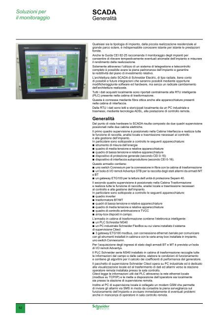 Soluzioni per Impianti Fotovoltaici 2013 (.pdf 12 ... - Schneider Electric