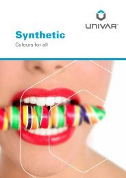 Synthetic Colours for all - Univar Colour