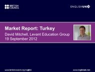 Market Report: Turkey - EnglishAgenda