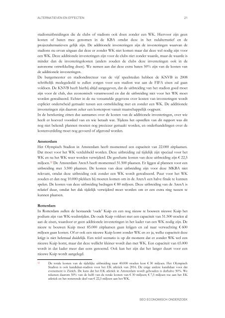 "Kengetallen kosten-batenanalyse van het WK voetbal" PDF