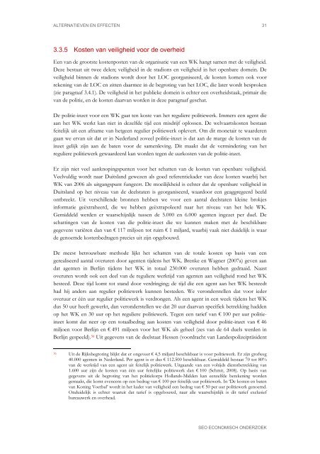 "Kengetallen kosten-batenanalyse van het WK voetbal" PDF