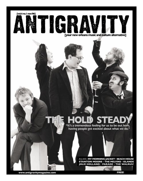 November 2006 (PDF) - Antigravity Magazine