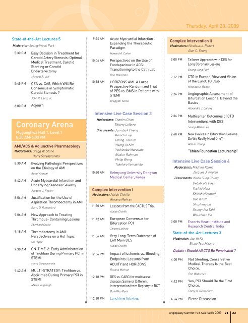 Program - angioplasty summit-tctap 2013