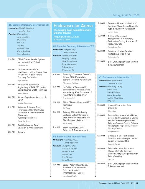 Program - angioplasty summit-tctap 2013