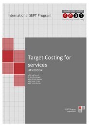 Target Costing for services