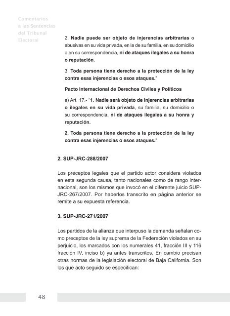 la dignidad humana prima respecto de la pasión electoral - Tribunal ...