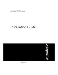 Installation Guide (.pdf) - Documentation & Online Help - Autodesk