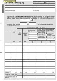 Verdienstbescheinigung - Zum AusfÃ¼llen am Bildschirm