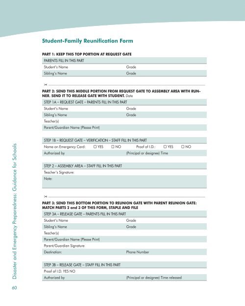 Disaster and Emergency Preparedness: Guidance for ... - INEE Toolkit