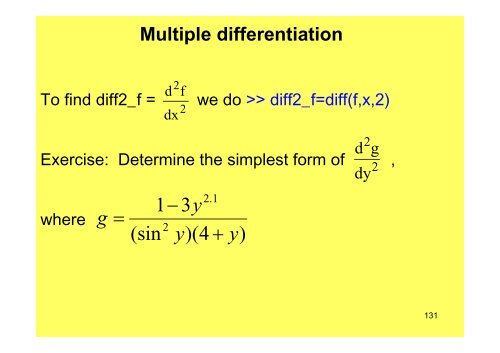 Matlab/Octave Tutorial